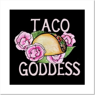 Taco Goddess Posters and Art